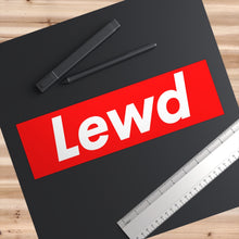 Load image into Gallery viewer, Lewd Bumper Sticker - Fusion Pop Culture