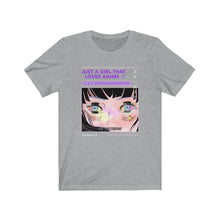 Load image into Gallery viewer, Just A Girl That Loves Anime Tee - Fusion Pop Culture