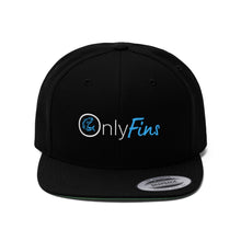 Load image into Gallery viewer, OnlyFins Flat Bill Hat - Fusion Pop Culture