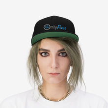 Load image into Gallery viewer, OnlyFins Flat Bill Hat - Fusion Pop Culture