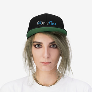 OnlyFins Flat Bill Hat - Fusion Pop Culture