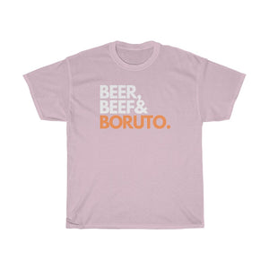 Beer, Beef & Boruto Tee - Fusion Pop Culture