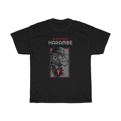 Never Forget Harambe Tee - Fusion Pop Culture