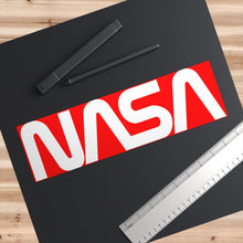 Load image into Gallery viewer, NASA Bumper Sticker