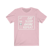 Load image into Gallery viewer, Eat, Sleep, Anime, Repeat Tee - Fusion Pop Culture
