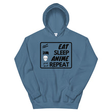 Load image into Gallery viewer, Eat Sleep Repeat Hoodie - Fusion Pop Culture
